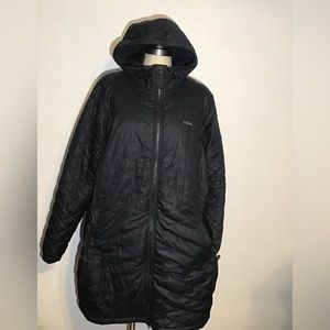 L.L bean Black Jacket Primaloft Lined Women’s 2X Plus